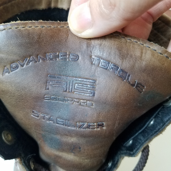 Ariat Heritage Lace Leather Distressed Western Cowgirl Rodeo Boots Size 11 - Picture 14 of 14